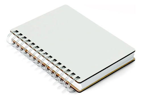 Agenda Mdf Para Sublimação 15 Unidades Capa Branco Sem Personalização