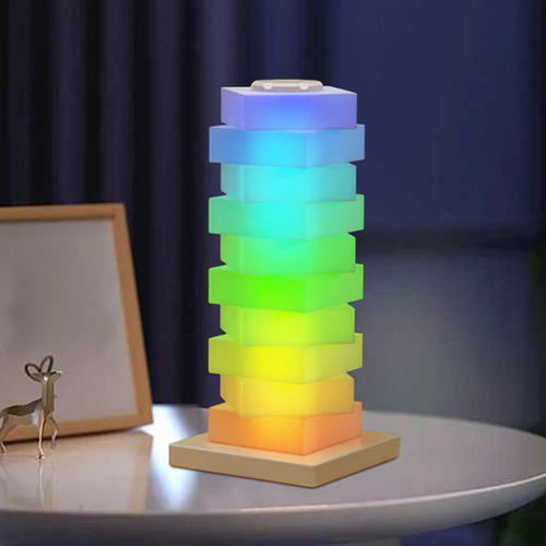 Lámpara De Mesa Con Luz Nocturna Ambiental, Lámpara De