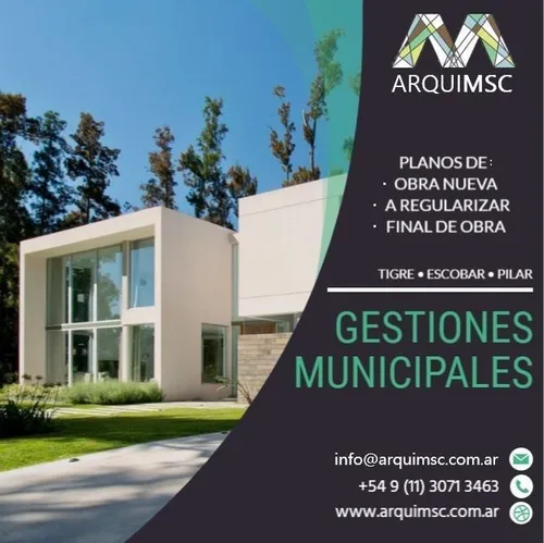 Proyectos - Planos Municipales - Habilitaciones - Gestorias