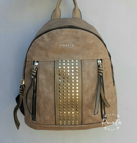 Mochila Amayra - Ecocuero Pu Premium - Lo De Renata Tienda