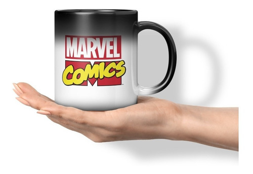 Taza Magica  Marvel Comic 11 Onzas