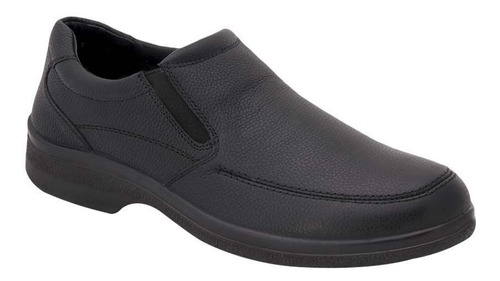 Zapato Casual Mocasin Hombre Negros Flexi 1608