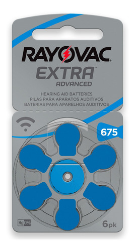 24 Pilhas Baterias 675 Pr44 Aparelho Auditivo Rayovac