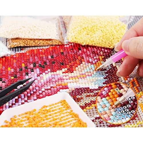 Kit De Pintura De Diamantes Completa Bandera Americana...