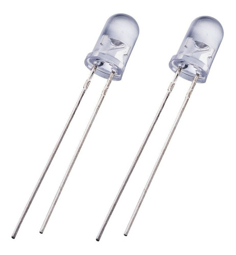 Led Blanco 5mm Pack X 10 Unidades