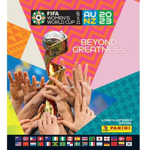 Livro Álbum De Figurinhas Copa Do Mundo Feminina Brochura 