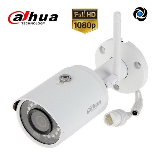 Imagen 3 de 7 de Camara Wifi Ip Exterior Dahua 2mp 1080p Dvr Nvr 12v Ir 30m