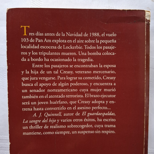 Asesinato Perfecto - A. J. Quinnell - Emecé Editores 1996 (Usado)