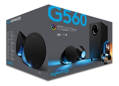 Imagen 4 de 6 de Cornetas Multimedia 2.1 Rgb Gamer Gaming Con Luz Led 120w