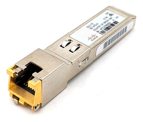 Modulo Transceiver Cisco Glc-te Sfp Gigabit Cobre Rj45 100m