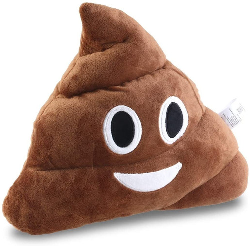 Poop Plush Pillow Round Cushion Toy Brown,  X  X  Cm Sm...