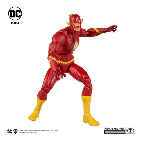 The Flash Figura Justice League Dceased Dc Direct Zombie