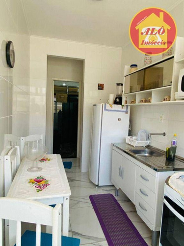 Imagem 8 de 14 de Apartamento Com 1 Dormitório À Venda, 50 M² Por R$ 180.000 - Ocian - Praia Grande/sp - Ap6875