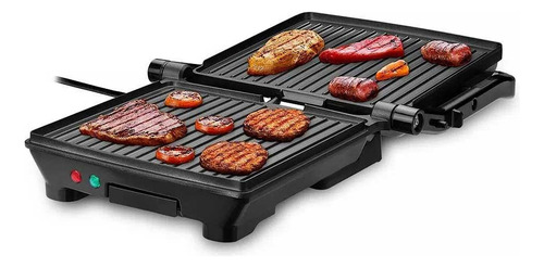 Grill Panini 180º Multilaser Antiaderente 1500w Ce123 -