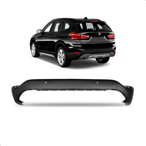 Spoiler Parachoque Para Bmw X1 2016 17 18 19 A 2021 Traseiro