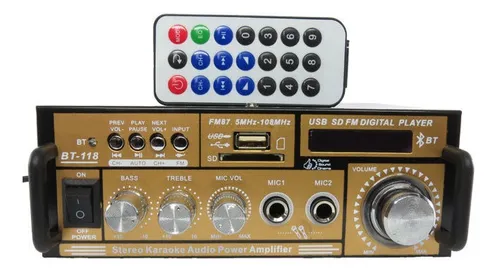 Amplificador Jiaxi BT-118