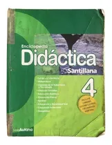 Comprar Enciclopedia Didáctica 4to Grado Santillana Libro De Escuela