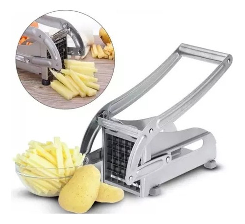 Cortador Para Papas Fritas En Bastones De Acero Inoxidable