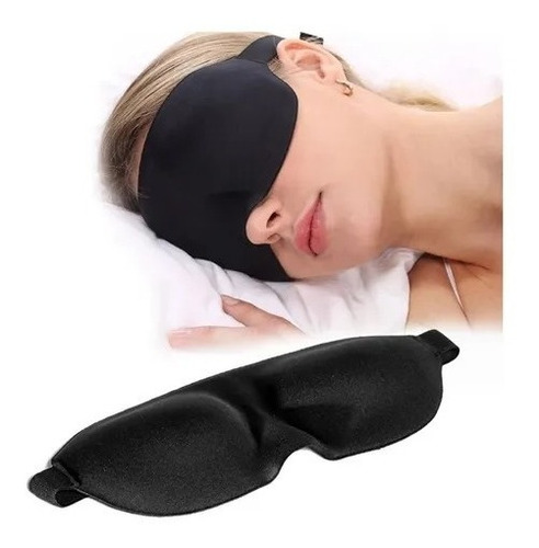 Antifaz Mascara Sueño Ojos 3d Dormir Viajar Avion - Estilo