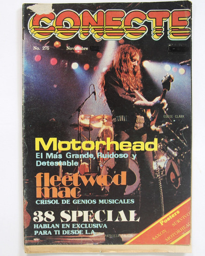 Gusanobass Revista Conecte 275 Motorhead Saxon Survivor Post