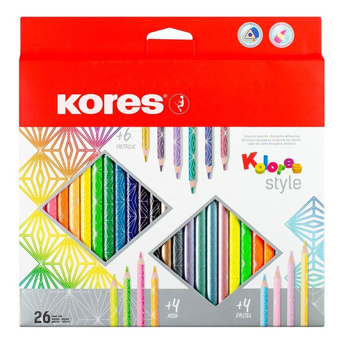 Colores Kores Style X 26 Uds - Unidad A $762