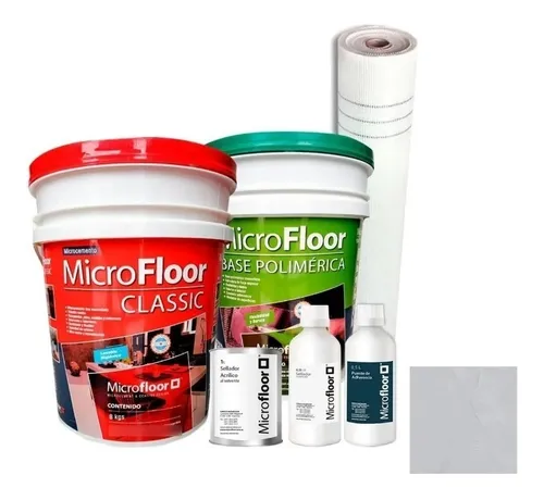 Microcemento Microfloor Kit Completo De 12 M2 