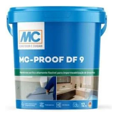 Mc-proof Df 9 - Impermeabilizante Altamente Flexible, Balde
