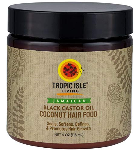 Tropic Isle Living Coconut Jamaican Black Castor Oil Hair Fo