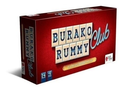Juego Burako Rummy Original Top Toys