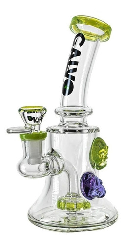 Calvo Glass Rig Calavera Light Green