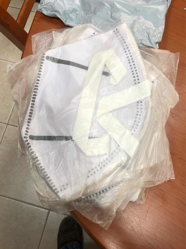 Imagen 4 de 7 de Bolsa De Mano Pequeña Tipo Cubrebocas Kn95