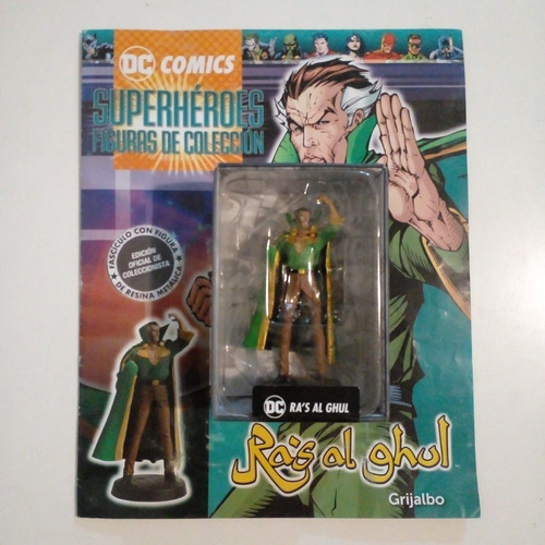 Revista + Figura Coleccionable Dc Comics. Ra's Al Ghul.