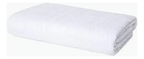 Toalha De Banho Branca Teka Comfort 100% Algodão 450g/m2 Cor Branco Lisa