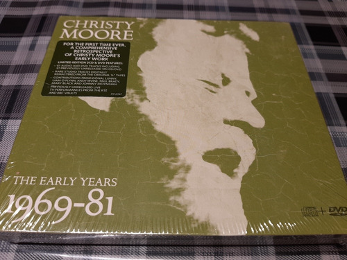 Christy Moore - The Early Years 1969/81 - 2 Cd 1 Dvd - Ed  