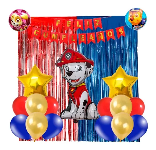 Unique Decoraciones de cumpleaños de Paw Patrol | Suministros de fiesta de  Paw Patrol | Con mantel de Patrulla Canina, platos de la Patrulla Canina