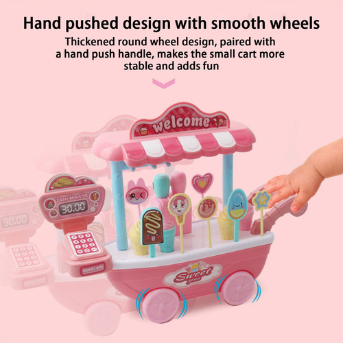 Camión De Helados I Kids Toys, Pequeño Carrito De Simulación