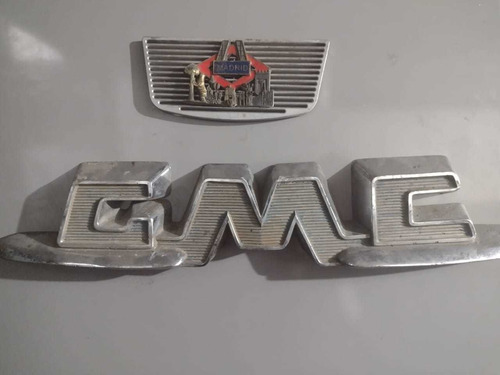 Emblema Logo Gmc Metálico Grande  Camioneta, Camion Original