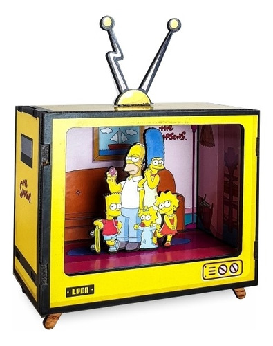 Tv Box Los Simpsons