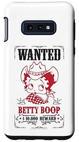 Funda Para Galaxy S10e Betty Boop Wanted Poster-02