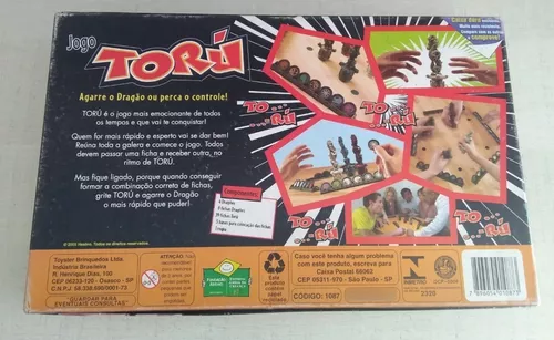 Antigo jogo - TORÚ da Hasbro, agarre o Dragão ou perca o controle