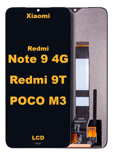 Modulo Display Pantalla Xiaomi Poco M3, Redmi 9t, Note 9 4g