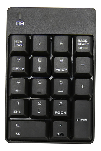 Teclado Numérico Inalámbrico Sk 51ag 2.4g, 18 Teclas, Prensa