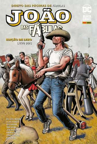 João Das Fábulas - Edição De Luxo - Volume 2, De Bill Willingham. Editora Panini, Capa Dura Em Português