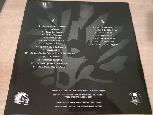 Wretched Libero E Selvaggio Lp ¿ Raw Power ¿ (Usado)