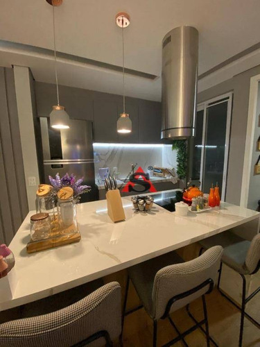 Apartamento Com 1 Dormitório À Venda, 74 M² Por R$ 735.000,00 - Jardim - Santo André/sp - Ap42443