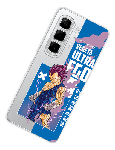 Funda Para Infinix Vegeta Ultra Ego Anime Case Dragon Ball Gohan Bestia Smart 8