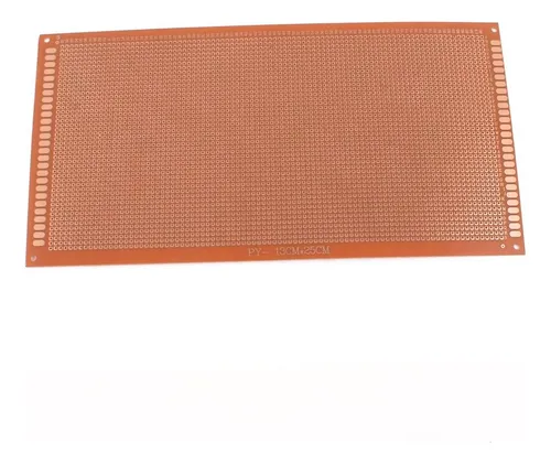 Plaqueta Experimental 25cm X 13cm Simple Faz Arduino Nubbeo