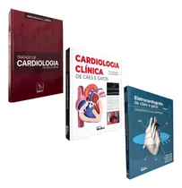 Comprar Tratado De Cardiologia De Cães E Gatos + Eletrocardiografia De Cães E Gatos Diagnóstico De Arritmias + Cardiologia Clínica De Cães E Gatos