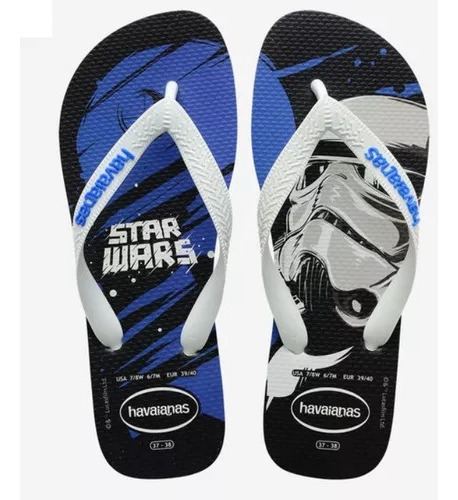 Ojotas Havaianas Star Wars Clasicas Originales Nuevas!