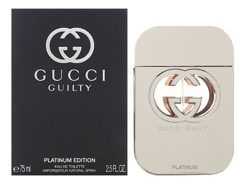 Gucci Guilty Platinum Edición Edt 75 Ml Dama